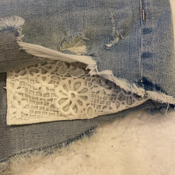 American Eagle shorts blue size 8 - Picture 3 of 6